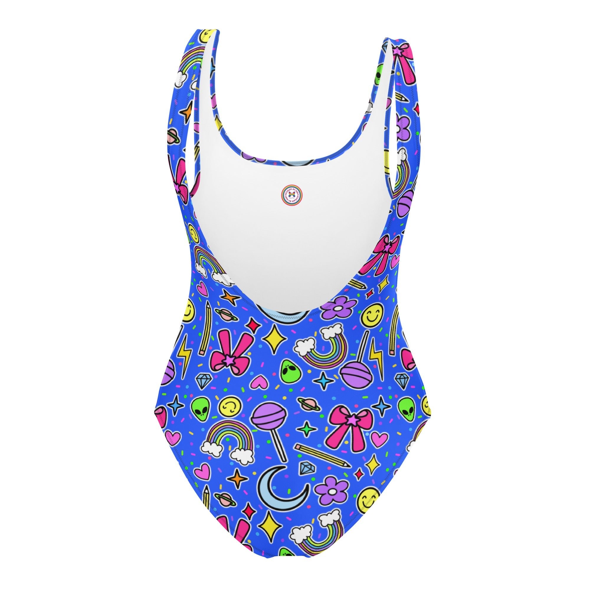 One-Piece Swimsuit | Wilde Mode X Dorkface Creates | Recycled | 2XS - 6XL - Designed By Debz