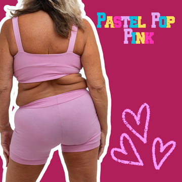 Comfort Boxers | Pastel Pop Pink | Organic Cotton | XS - 6XL | Handmade in UK