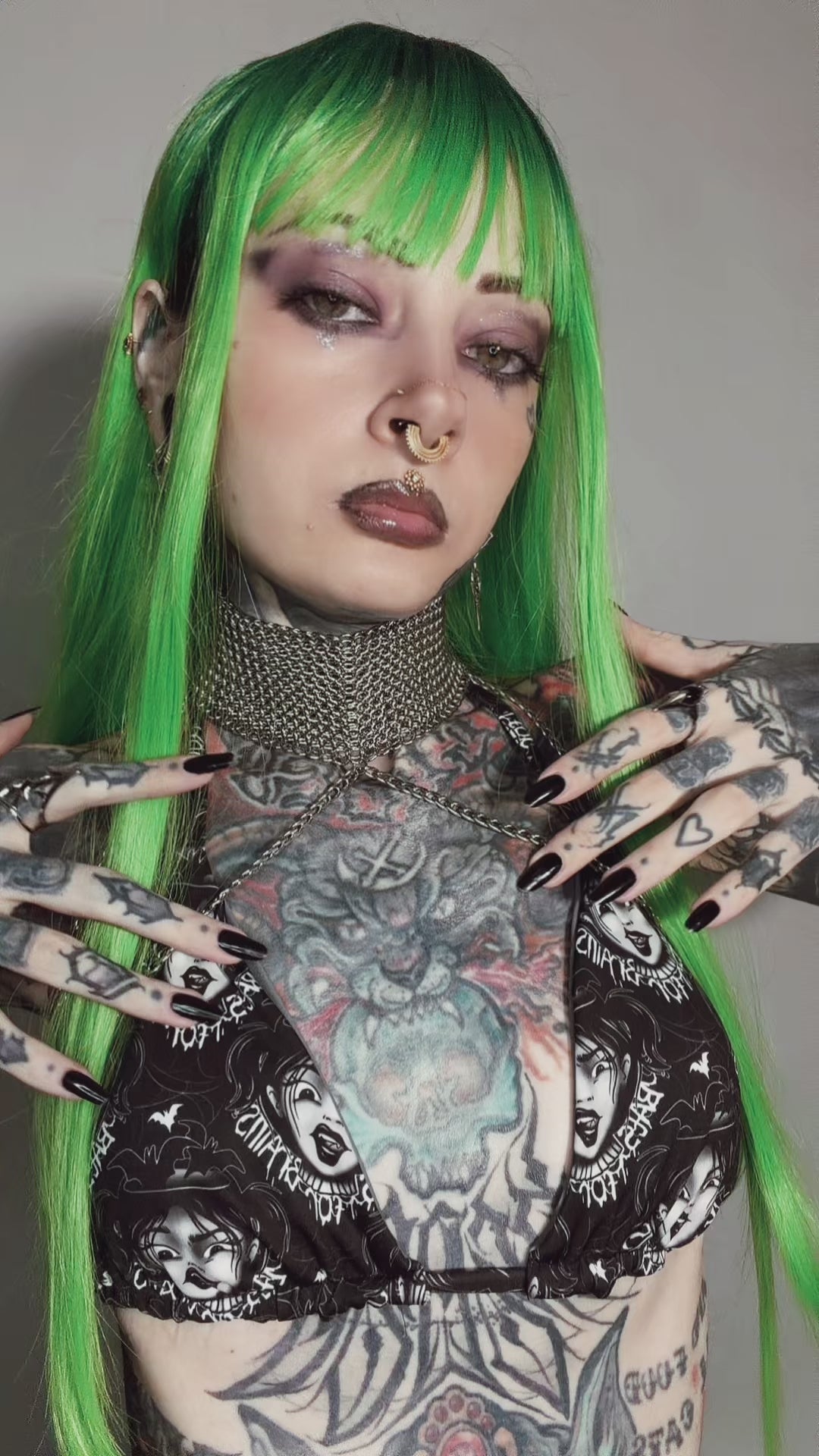 String Bikini | Bats for Brains | Recycled Swimwear