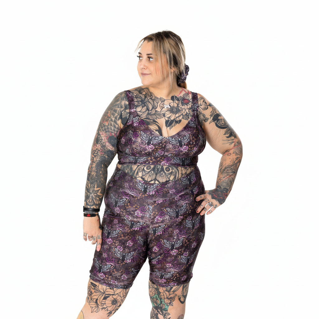 Swim Biker Shorts | Goth Moth