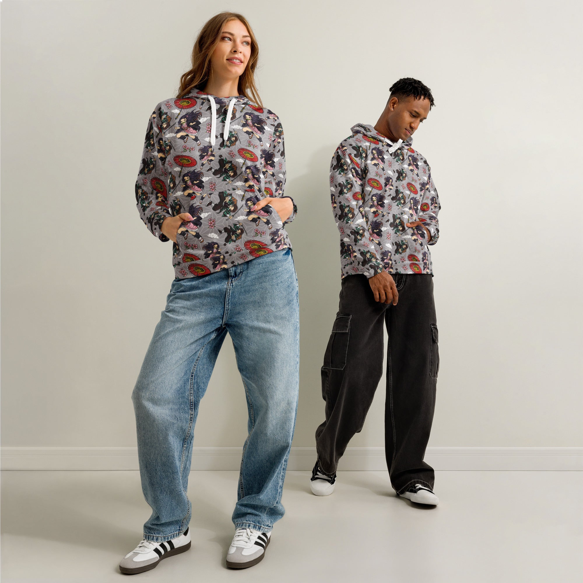 Unisex cotton hoodie | Demon Killer | EU Made - Designed By Debz