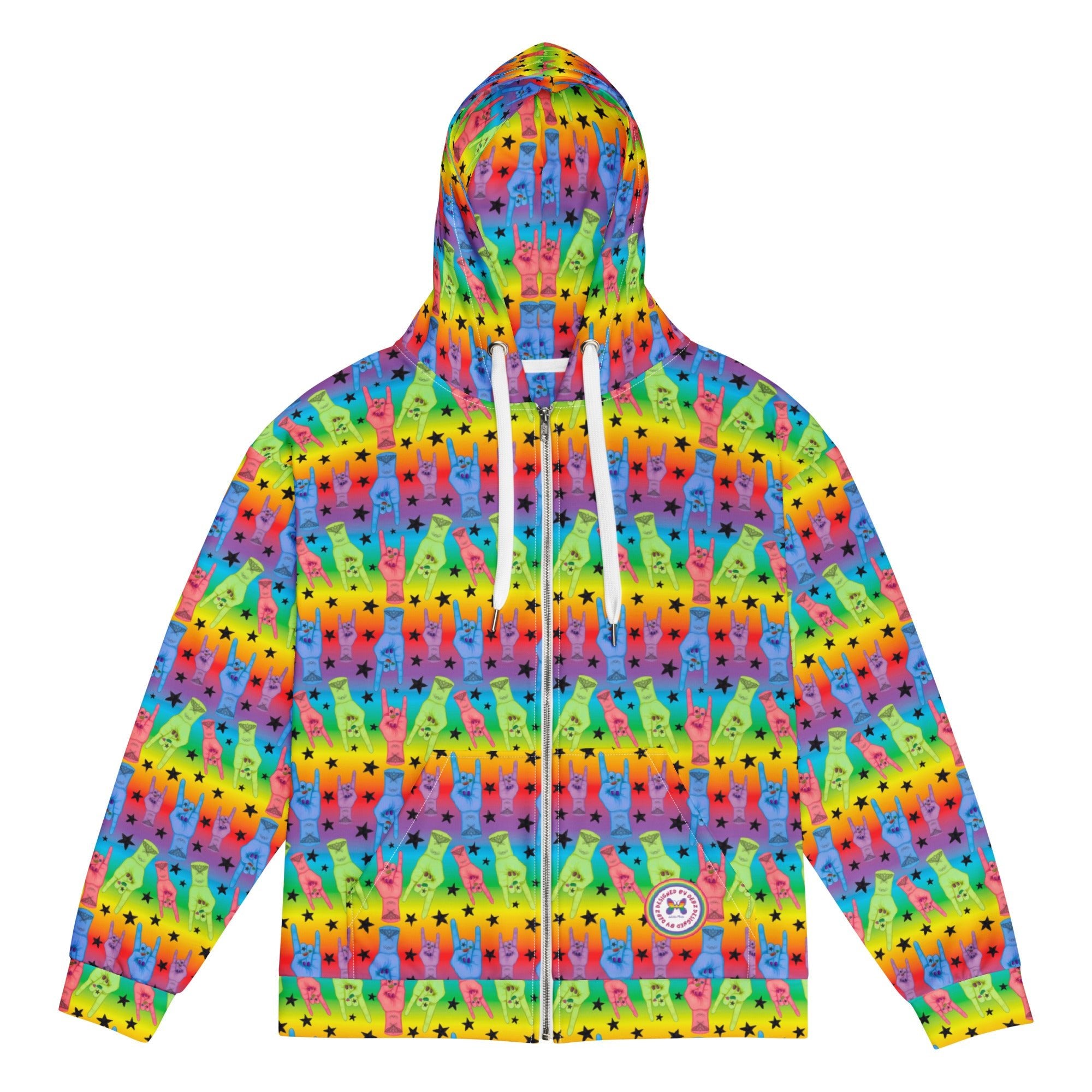 Unisex zip hoodie | Hail to the King | Brandon Tribute - Designed By Debz