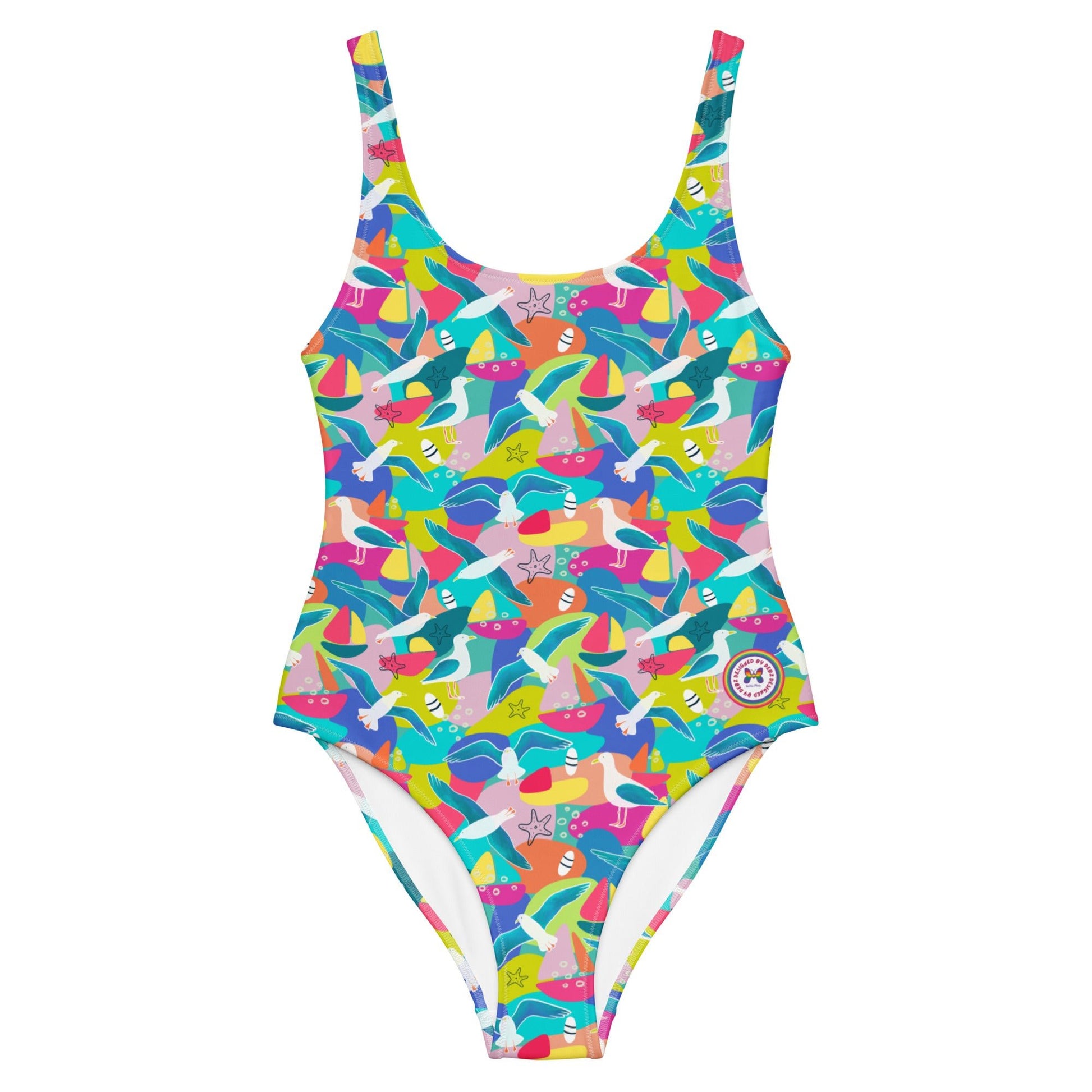 Wilde Mode Swimsuit | Sammy the Seagull | Recycled - Designed By Debz