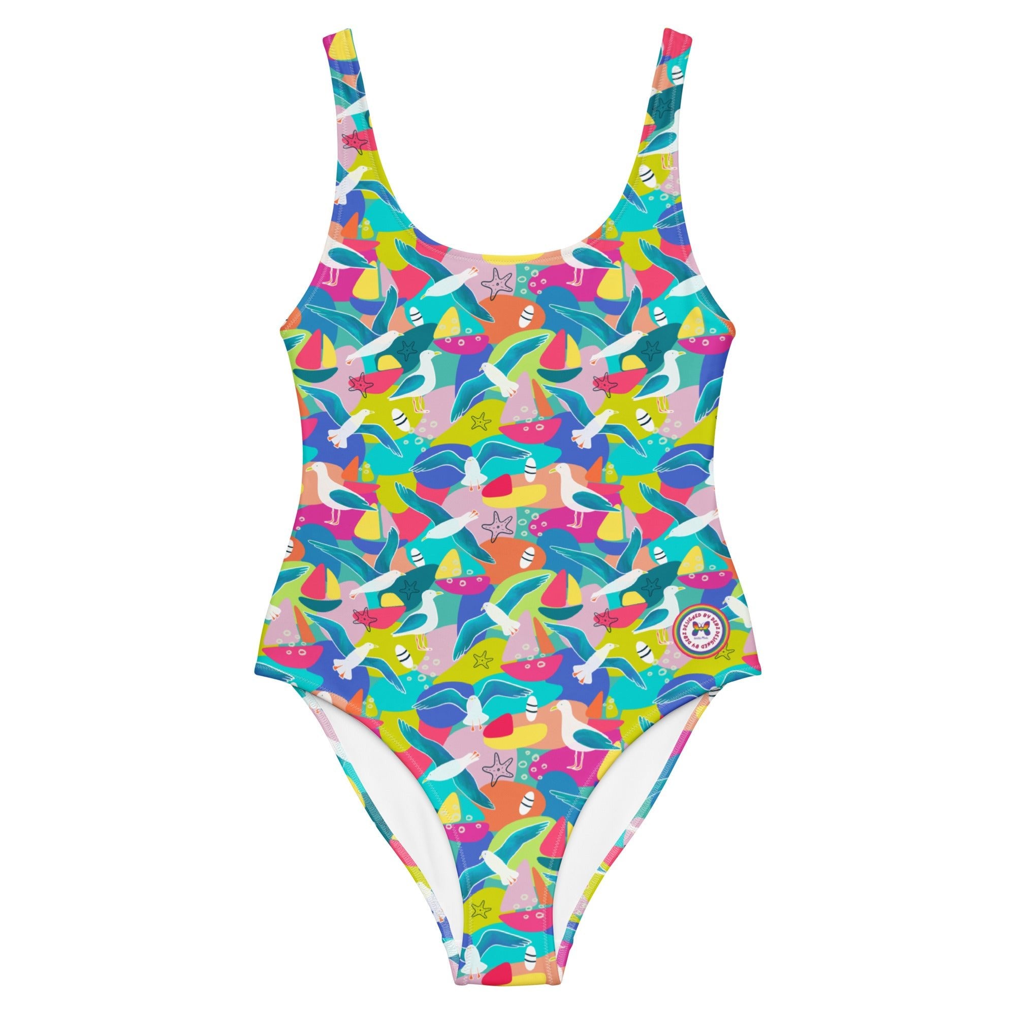 Wilde Mode Swimsuit | Sammy the Seagull | Recycled - Designed By Debz