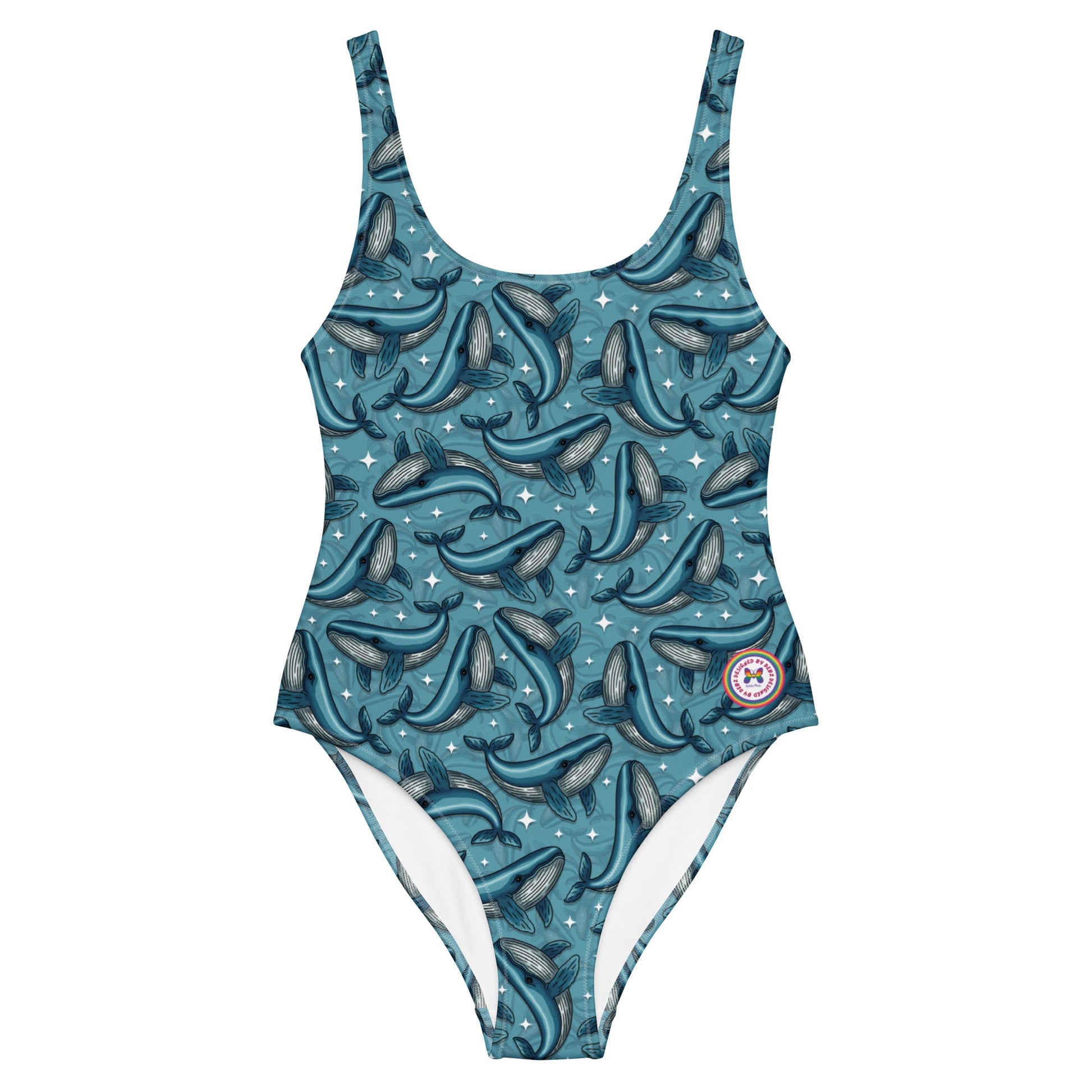 Wilde Mode Swimsuit | Winston Whale | Recycled - Designed By Debz