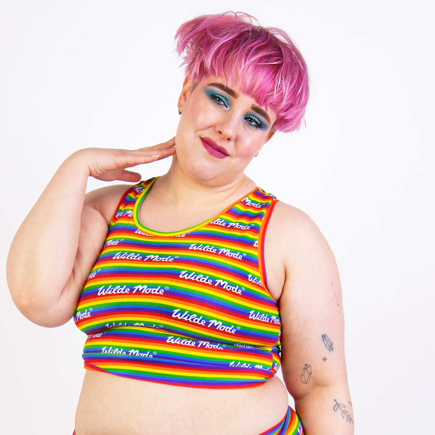 Comfort Top | Wilde Mode Rainbow Stripe | Organic Cotton