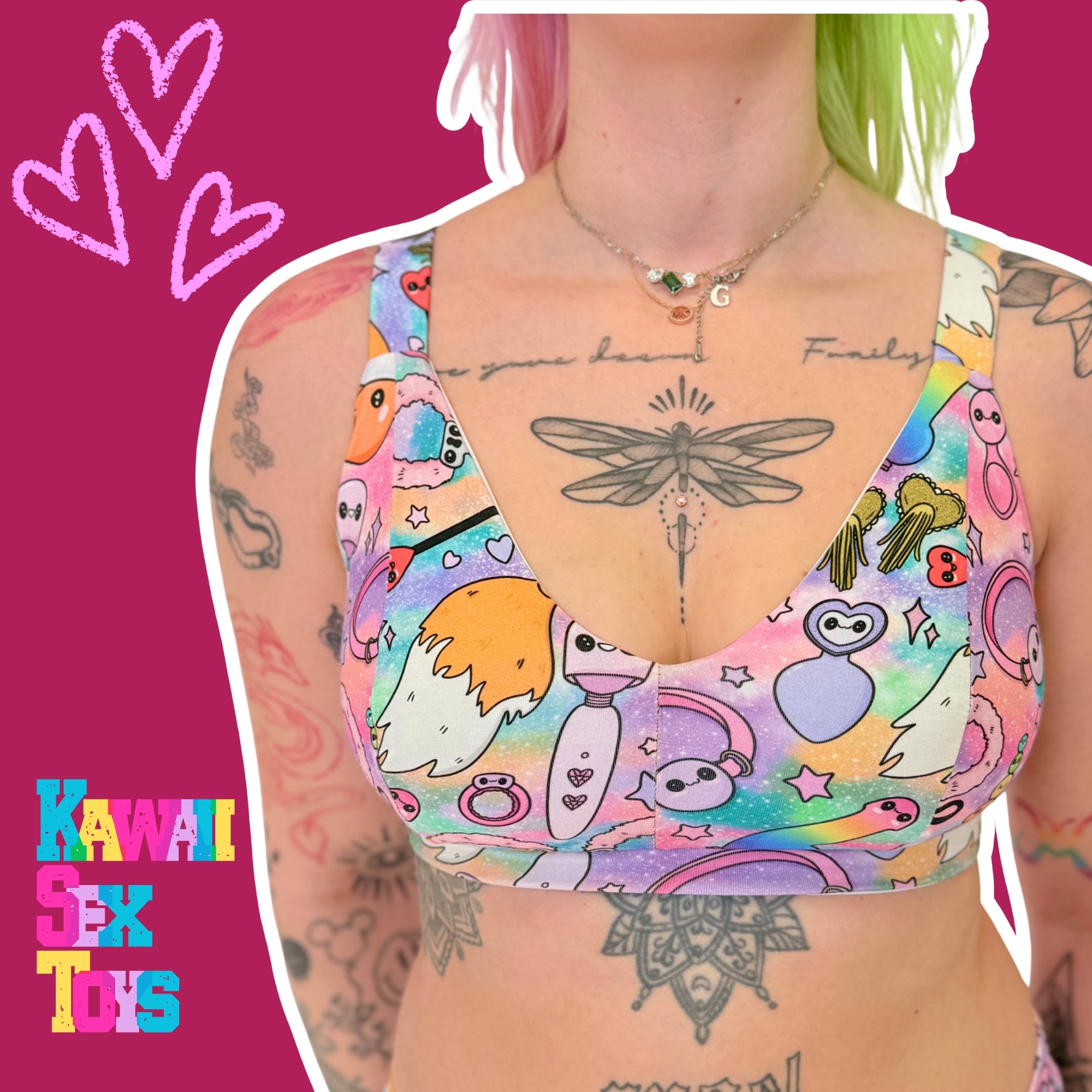 Wilde Mode Comfort Bra | Kawaii Sex Toys | Organic Cotton